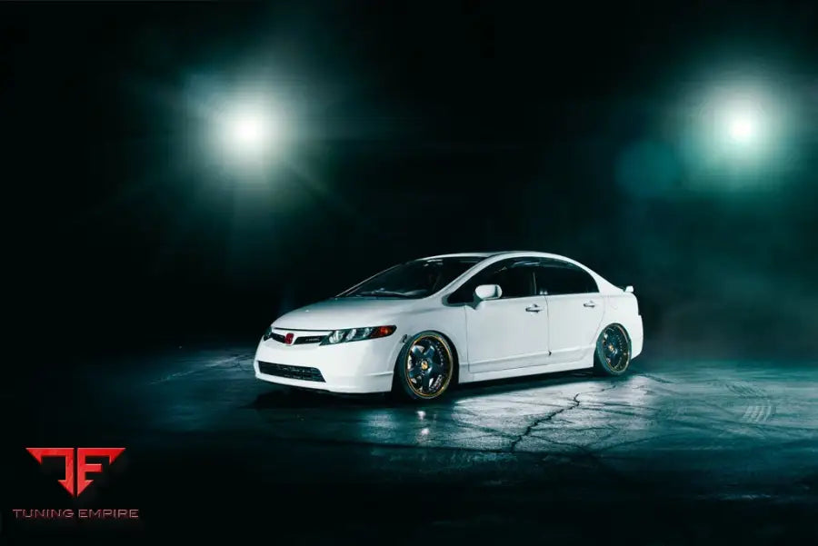 HONDA CIVIC SEDAN on custom forged wheels
