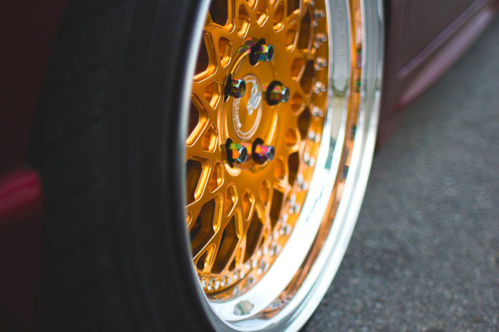 HONDA CIVIC SI COUPE on custom forged wheels