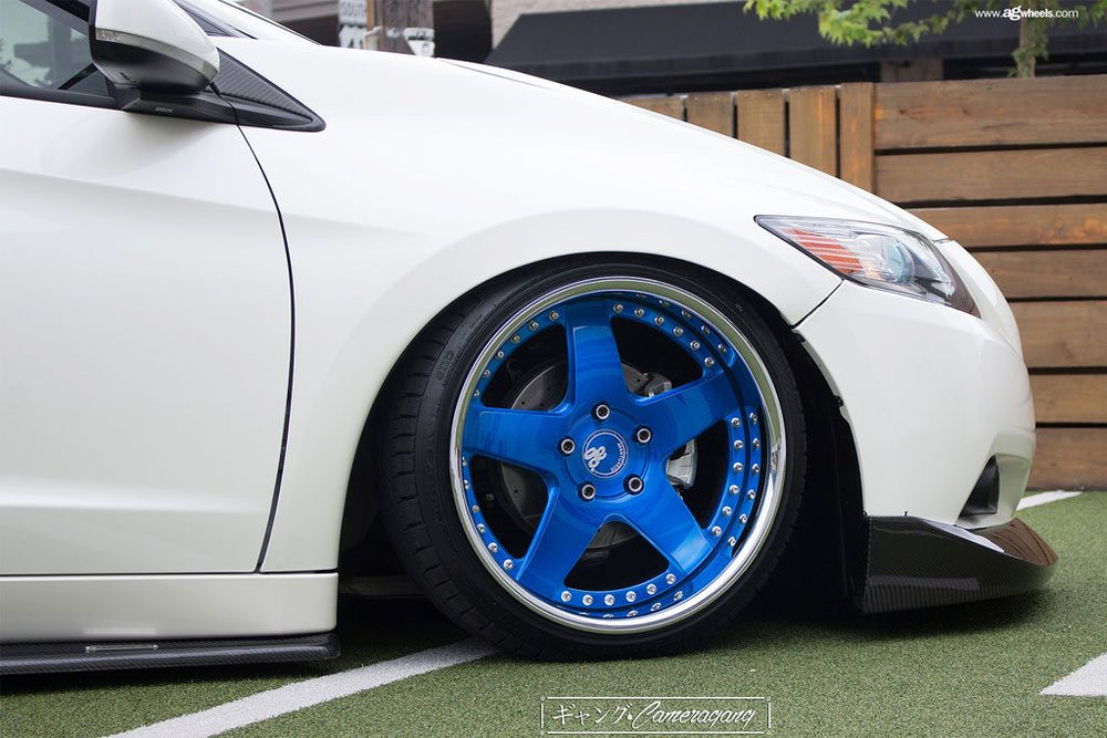 HONDA CRZ on custom forged wheels