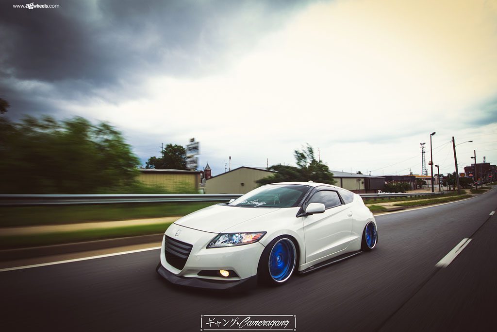 HONDA CRZ on custom forged wheels