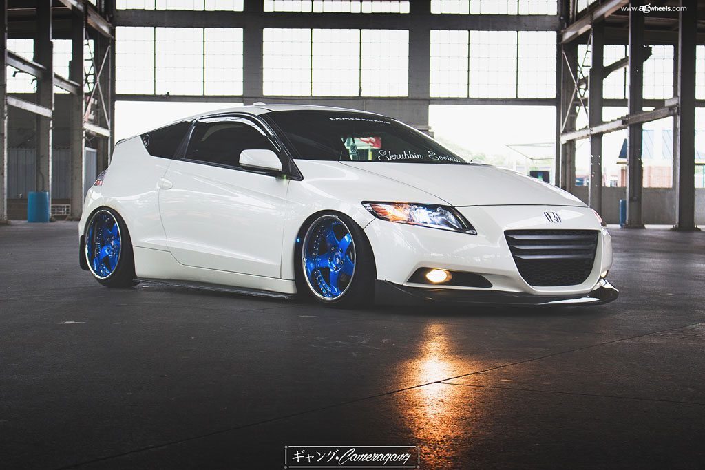 HONDA CRZ on custom forged wheels
