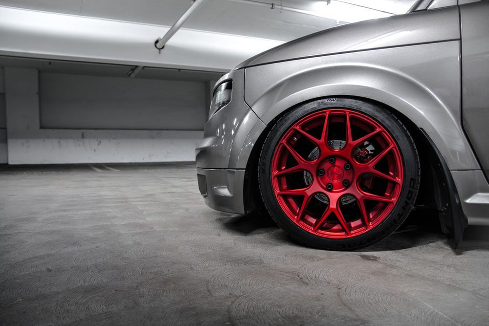 HONDA ELEMENT on custom forged wheels