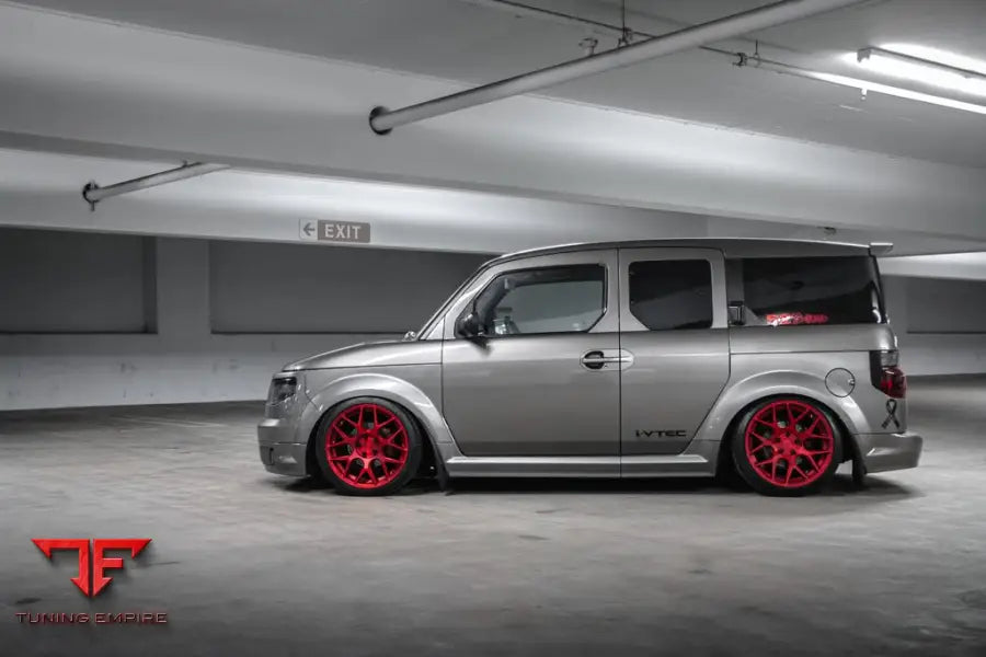 HONDA ELEMENT on custom forged wheels