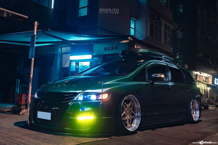 HONDA ODYSSEY on custom forged wheels