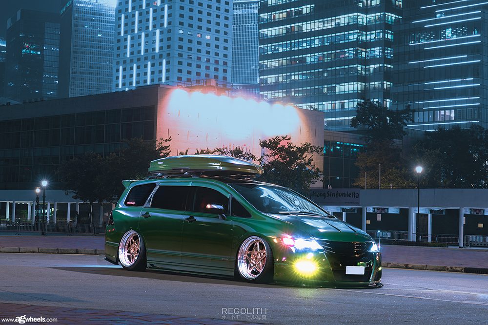 HONDA ODYSSEY on custom forged wheels