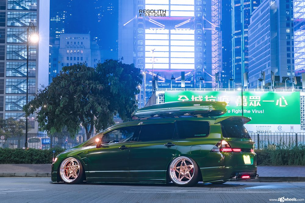 HONDA ODYSSEY on custom forged wheels