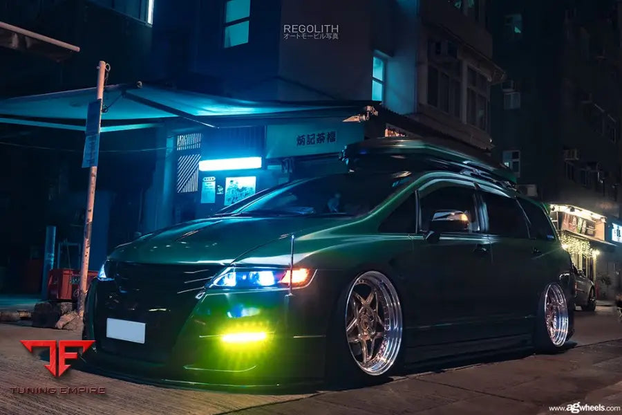HONDA ODYSSEY on custom forged wheels