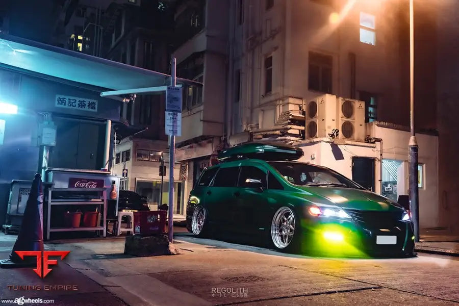 HONDA ODYSSEY on custom forged wheels