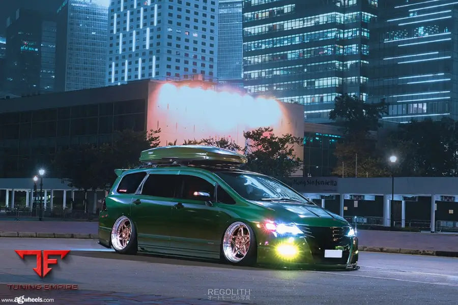 HONDA ODYSSEY on custom forged wheels