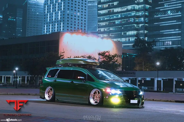 HONDA ODYSSEY on custom forged wheels