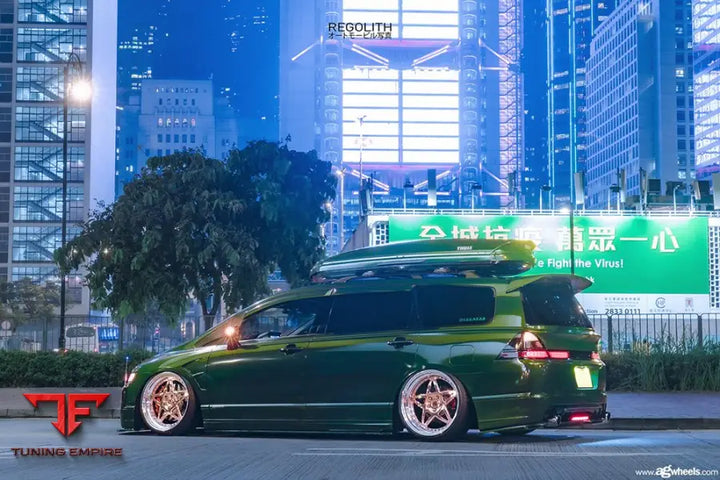 HONDA ODYSSEY on custom forged wheels