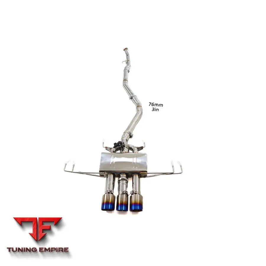 HONDA TYPE R FK8 VALVETRONIC STAINLESS STEEL CATBACK EXHAUST