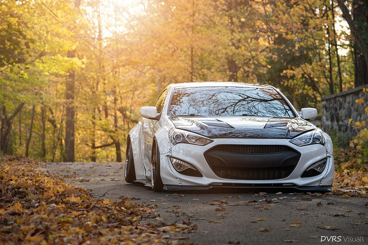 HYUNDAI GENESIS COUPE on custom forged wheels