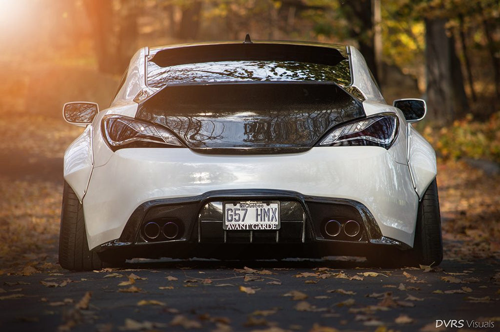 HYUNDAI GENESIS COUPE on custom forged wheels