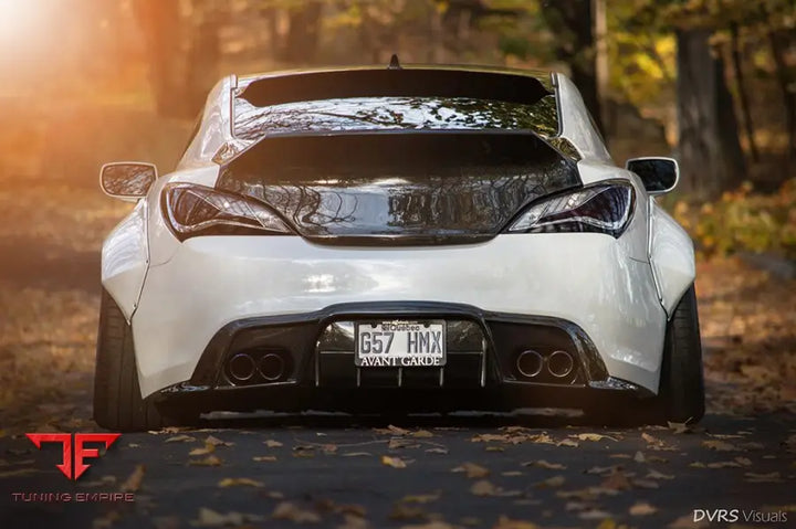 HYUNDAI GENESIS COUPE on custom forged wheels