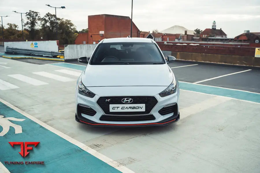HYUNDAI i30N FRONT CARBON FIBRE SPLITTER (PRE-FACELIFT) - CT CARBON