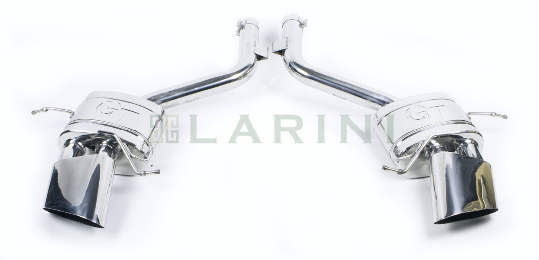 LARINI 'SPORTS' EXHAUST REAR BOXES (OVAL TIPS) – MASERATI GRANCABRIO (+SPORT)