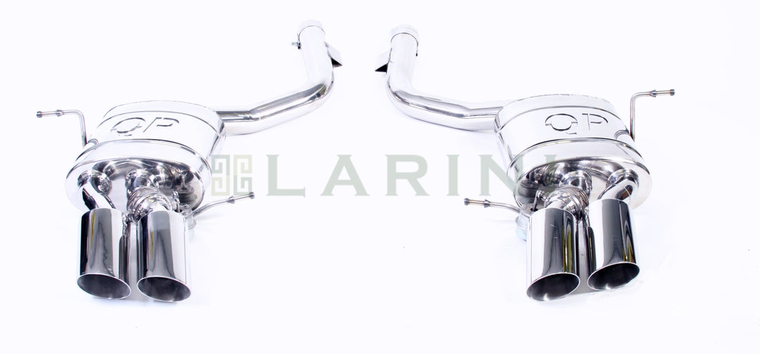 LARINI 'CLUB SPORT' EXHAUST REAR BOXES (QUAD TIPS) WITH VALVE CONTROL – MASERATI QUATTROPORTE S 4.7 (+SPORT GT S)