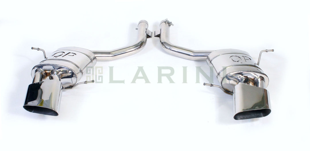 LARINI 'SPORTS' EXHAUST REAR BOXES (OVAL TIPS) – MASERATI QUATTROPORTE (S1) AUTOMATICA