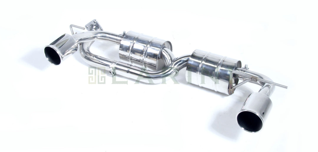 LARINI 'CLUB SPORT' EXHAUST SYSTEM (ROUND TIPS) – LOTUS ELISE S2 111S/135R (K-SERIES)