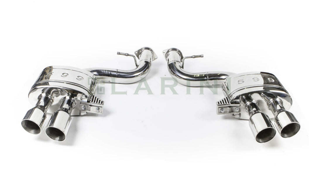 LARINI 'SPORTS' EXHAUST REAR BOXES – FERRARI 599 GTB