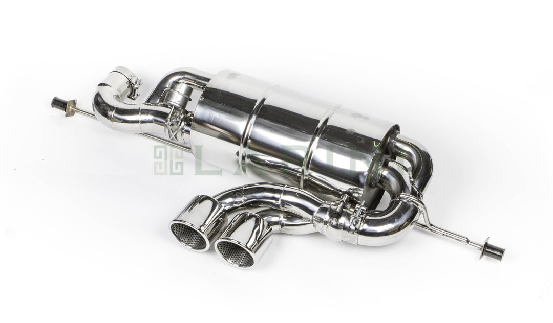 LARINI 'CLUB SPORT' EXHAUST SYSTEM WITH VALVE CONTROL (SLASH CUT TIPS) – LOTUS EVORA