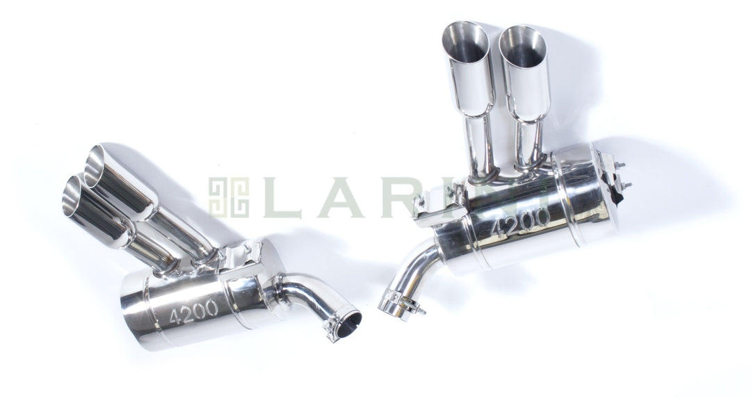 LARINI 'SPORTS' EXHAUST REAR BOXES – MASERATI GRANSPORT