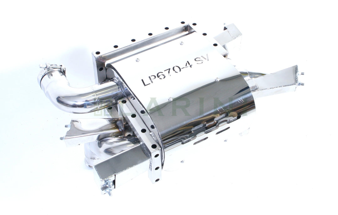 LARINI 'GT2' EXHAUST ASSEMBLY (INCO) – LAMBORGHINI MURCIELAGO LP670-4 SV