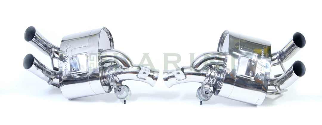 LARINI 'CLUB SPORT' EXHAUST REAR BOXES WITH VALVE CONTROL – FERRARI CALIFORNIA