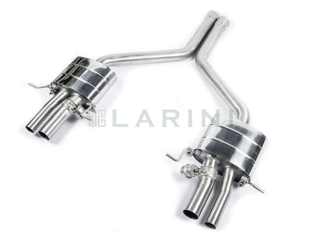 LARINI 'ST2' EXHAUST ASSEMBLY + ACTIVALVE – BENTLEY BENTAYGA