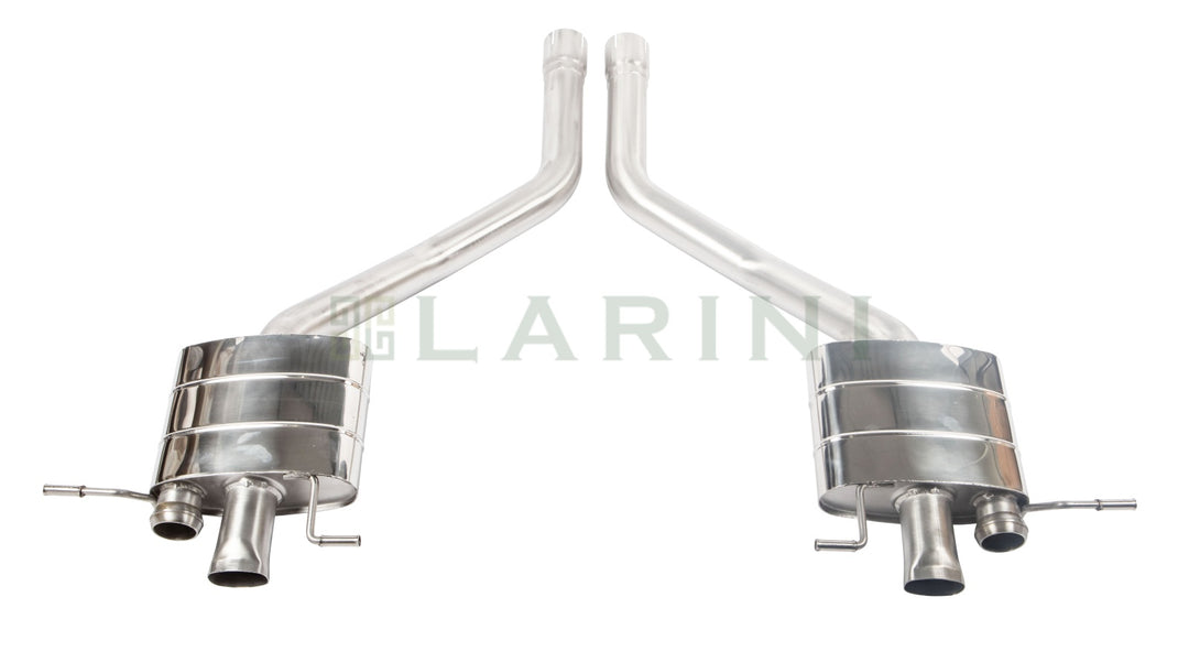 LARINI 'GTE' EXHAUST REAR ASSEMBLIES – BENTLEY CONTINENTAL GT V8 S