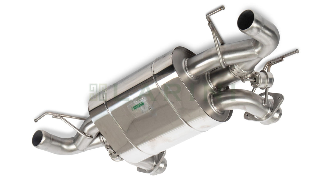 LARINI 'ST2' EXHAUST REAR ASSEMBLY + ACTIVALVE – ASTON MARTIN DB9 (2012>)