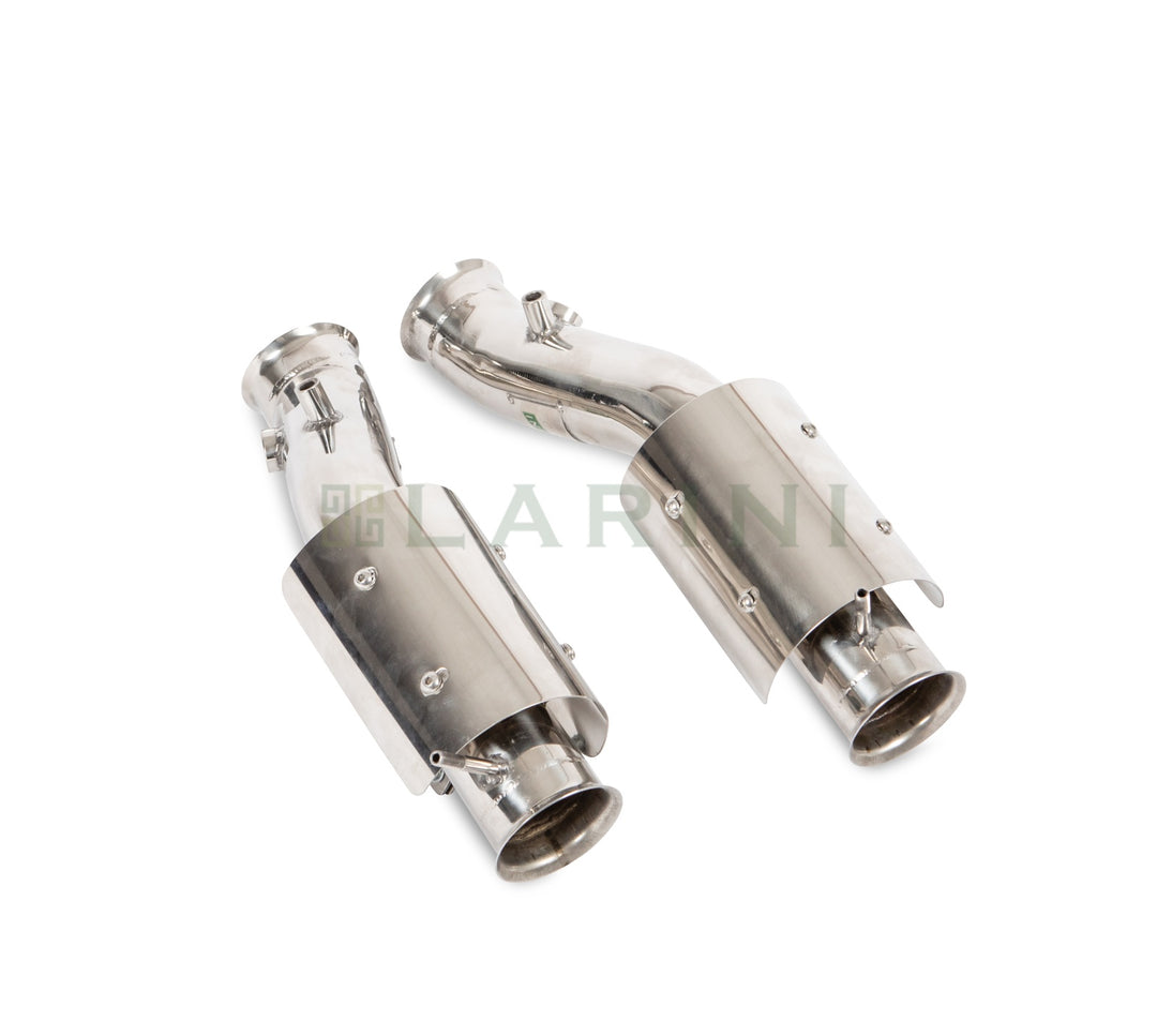 LARINI 'RACE' EXHAUST PIPES – LAMBORGHINI GALLARDO SUPERLEGGERA ('07-'08)