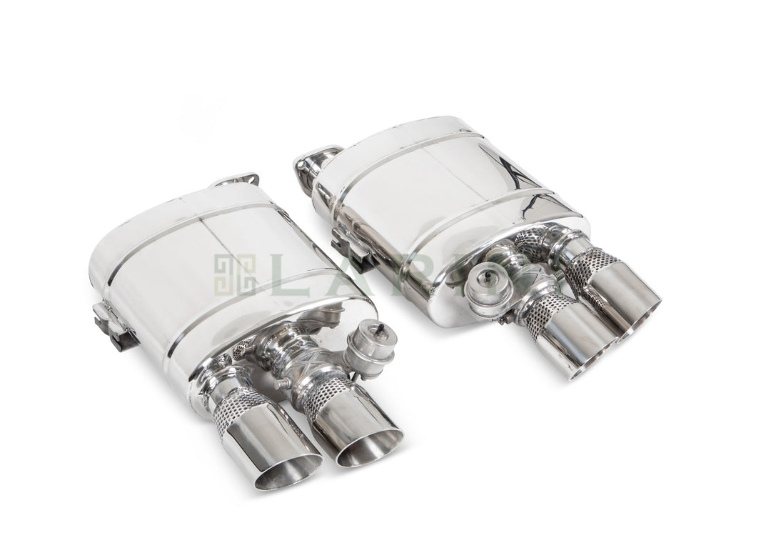 LARINI 'CLUB SPORT' EXHAUST REAR BOXES WITH VALVE CONTROL – FERRARI 550 MARANELLO