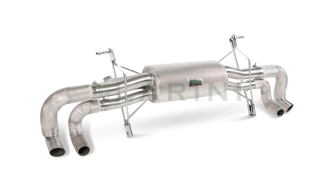 LARINI 'GT3' EXHAUST ASSEMBLY (INCO) – AUDI R8 V10 (2019>) ROW