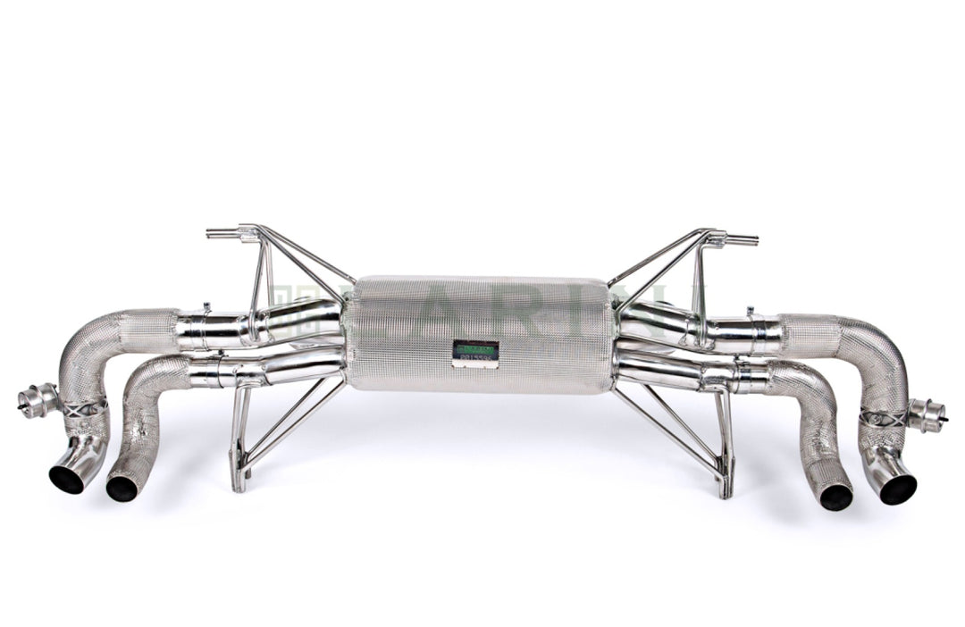 LARINI 'GT3' EXHAUST ASSEMBLY + ACTIVALVE (INCO) – LAMBORGHINI GALLARDO LP560-4 ('08>)