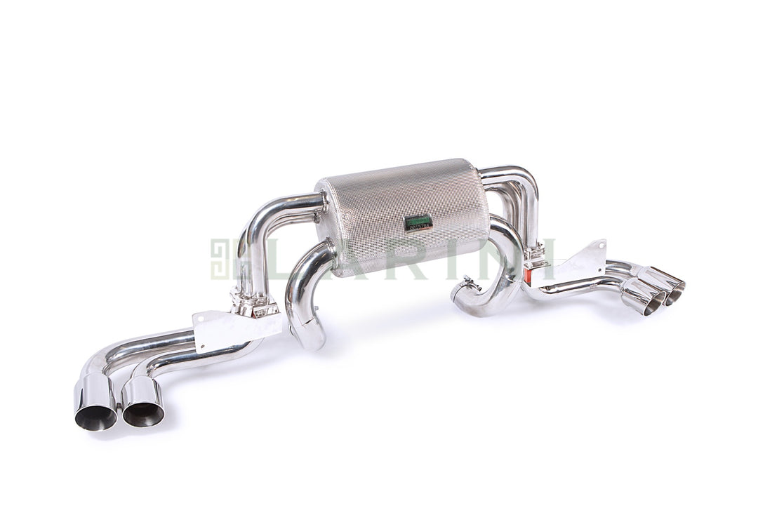 LARINI 'GT2' EXHAUST ASSEMBLY + ACTIVALVE (INCO) – FERRARI F430 (+CHALLENGE)