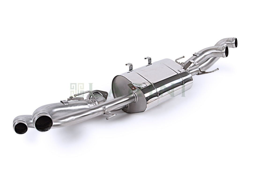 LARINI 'ST2' EXHAUST REAR ASSEMBLY + ECIVALVE – ASTON MARTIN DBS SUPERLEGGERA