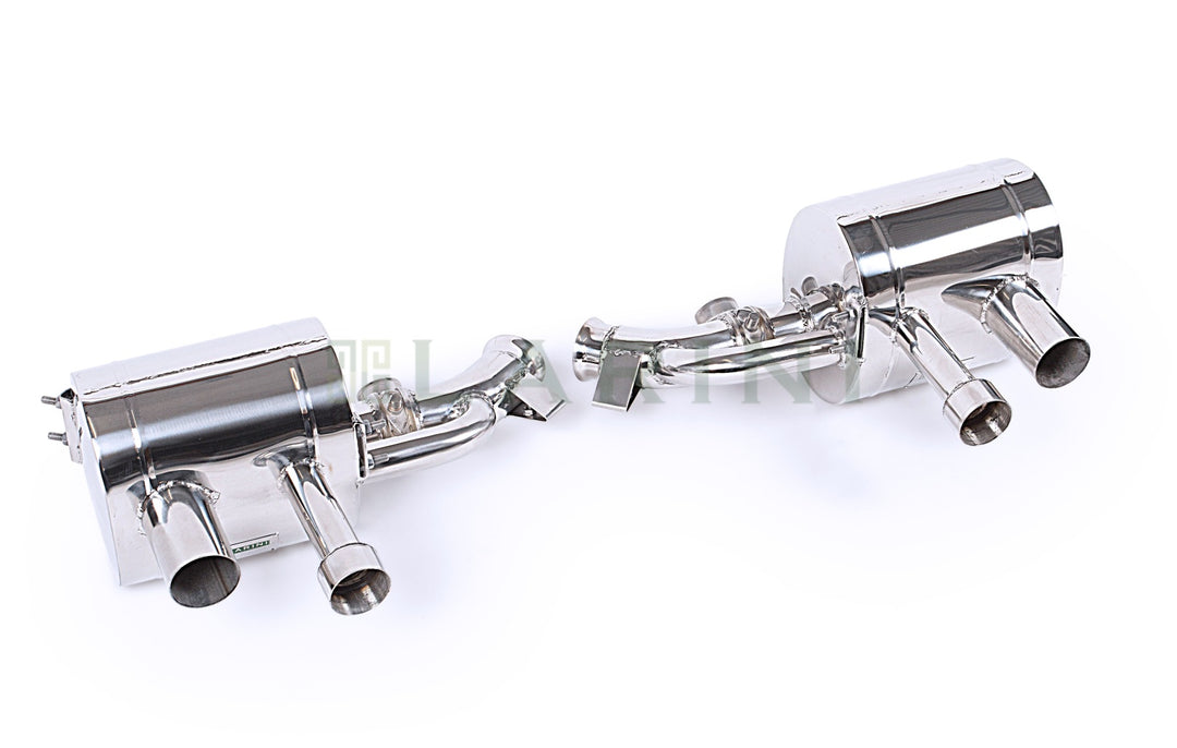 LARINI 'CLUB SPORT' EXHAUST REAR BOXES WITH VALVE CONTROL – FERRARI F12 BERLINETTA