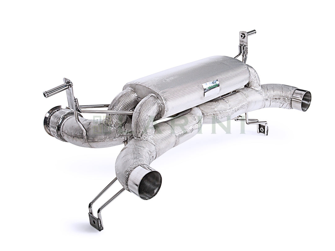LARINI 'GT2' EXHAUST ASSEMBLY + ACTIVALVE (INCO) – LAMBORGHINI HURACAN EVO