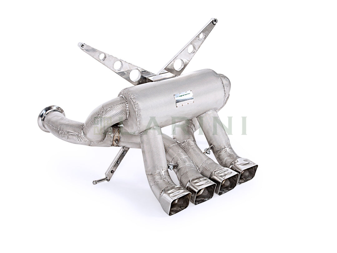 LARINI 'GT2' EXHAUST ASSEMBLY + ACTIVALVE (INCO) – LAMBORGHINI AVENTADOR LP720-4