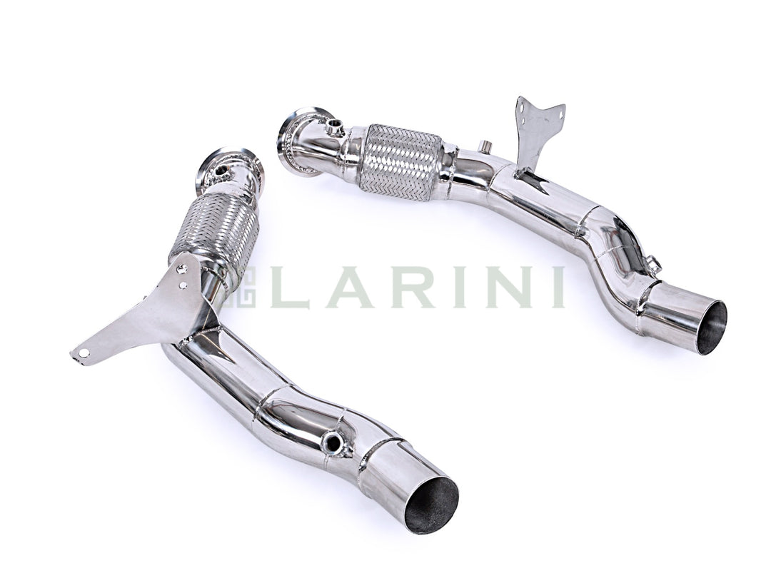 LARINI 'RACE' EXHAUST PIPES – FERRARI 488 PISTA (+CHALLENGE)