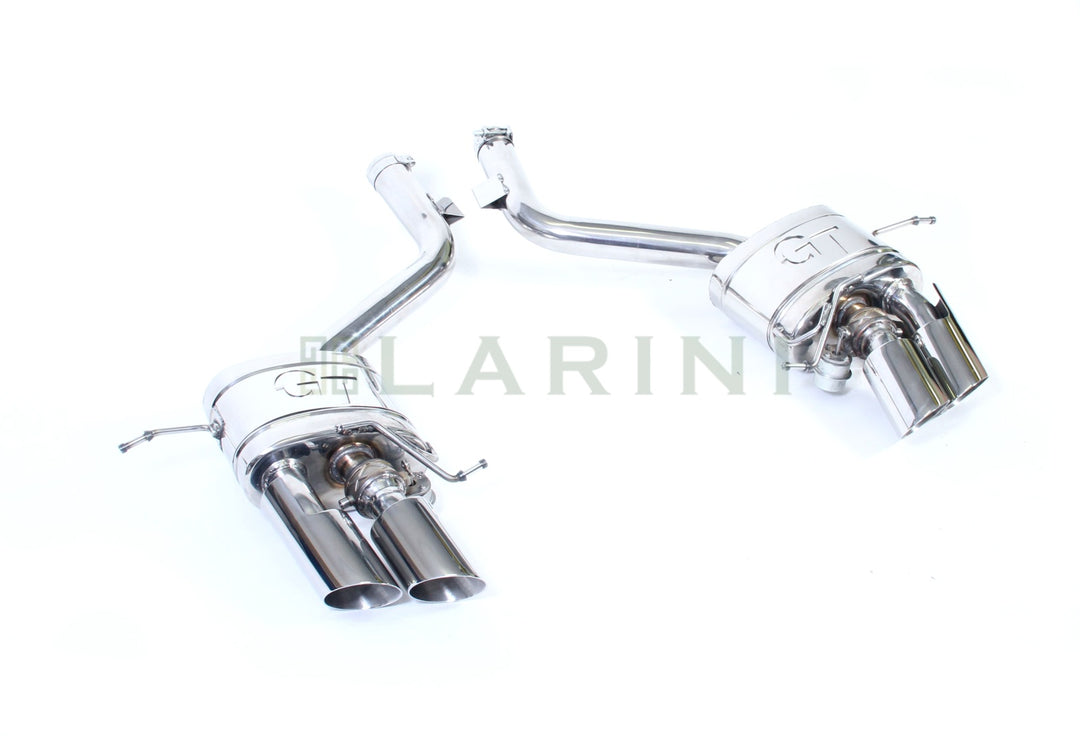 LARINI 'CLUB SPORT' EXHAUST REAR BOXES (QUAD TIPS) WITH VALVE CONTROL – MASERATI GRANTURISMO SPORT