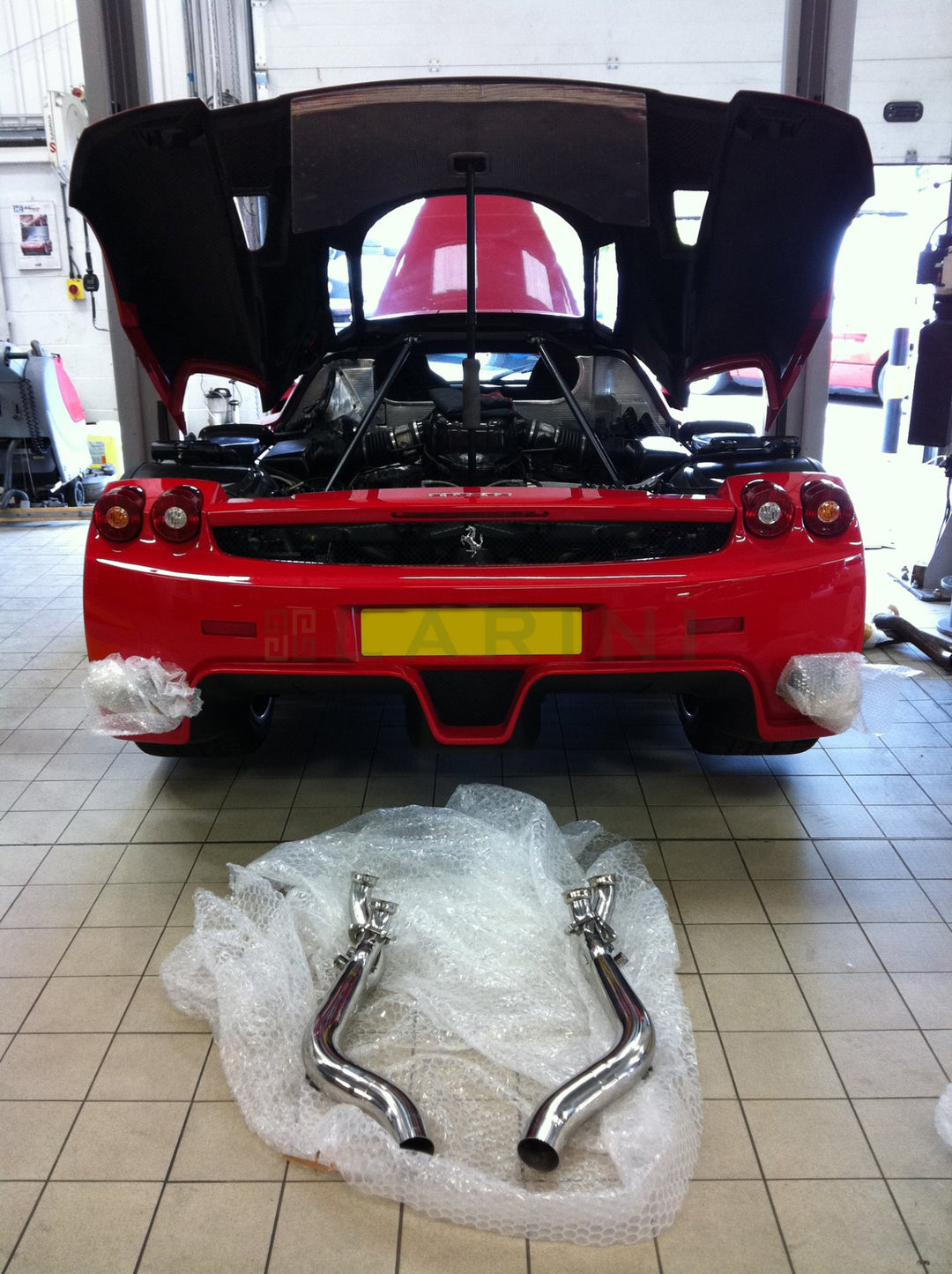 LARINI 'GTC' EXHAUST RACE PIPES (INCO) – FERRARI ENZO (+FXX)