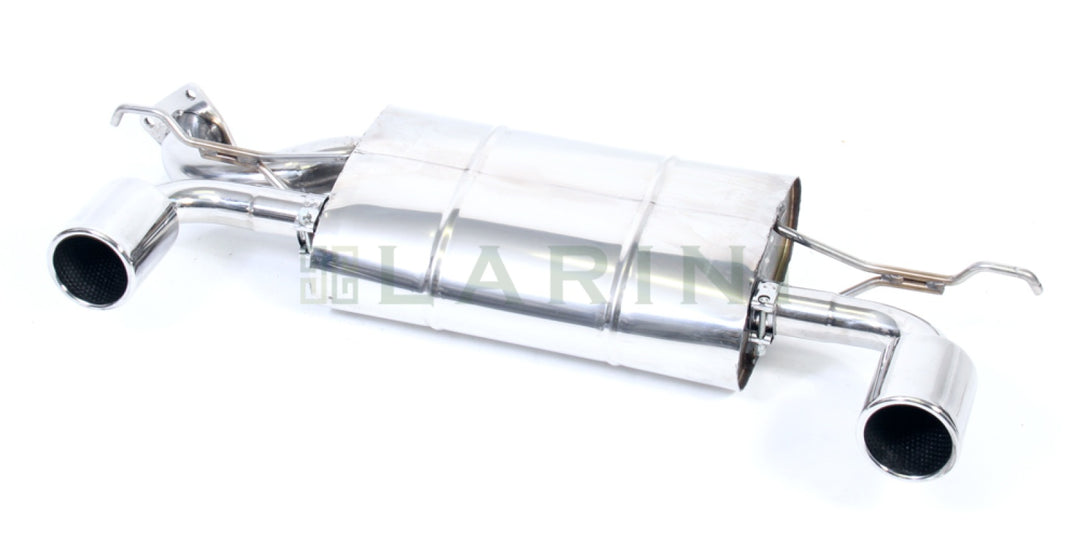 LARINI 'SPORTS' EXHAUST SYSTEM (ROUND TIPS) – LOTUS ELISE S2 111S/135R (K-SERIES)