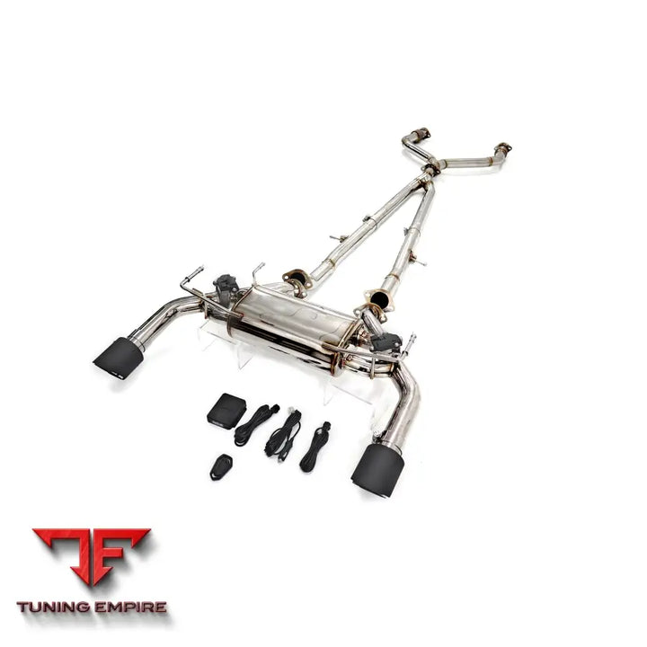 INFINITI FX35 3.5L STAINLESS STEEL CATBACK EXHAUST WITH MUFFLER VALVE