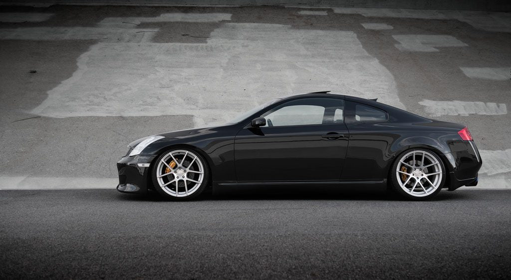 INFINITI G35 COUPE on custom forged wheels