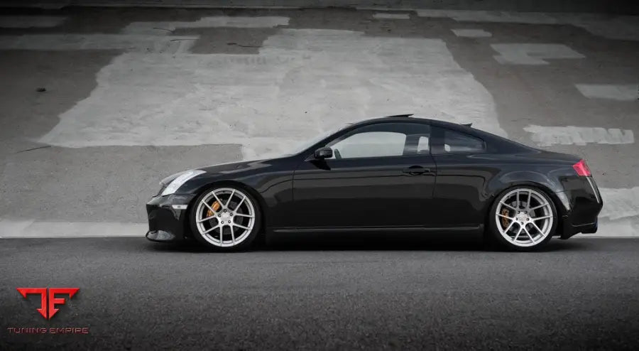 INFINITI G35 COUPE on custom forged wheels