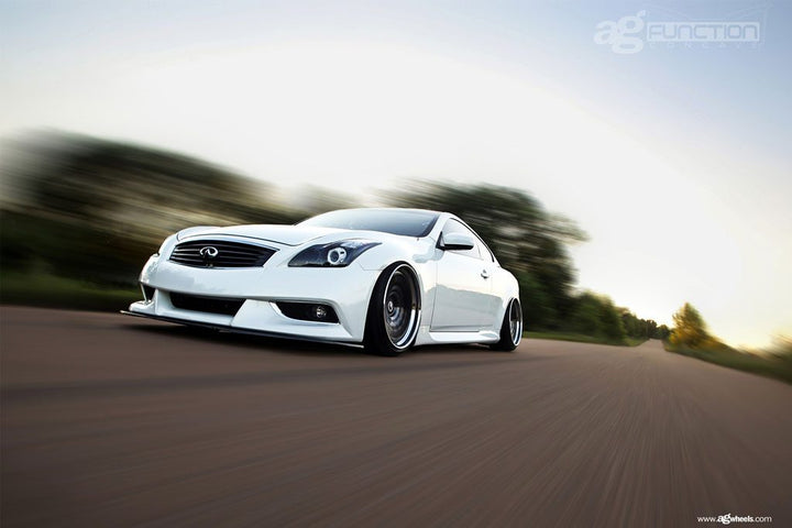 INFINITI G37 COUPE on custom forged wheels