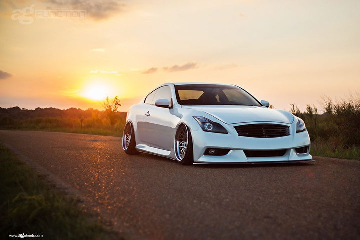 INFINITI G37 COUPE on custom forged wheels